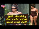 Priyanka Chopra Raises Temperature in Wine Red Swimsuit