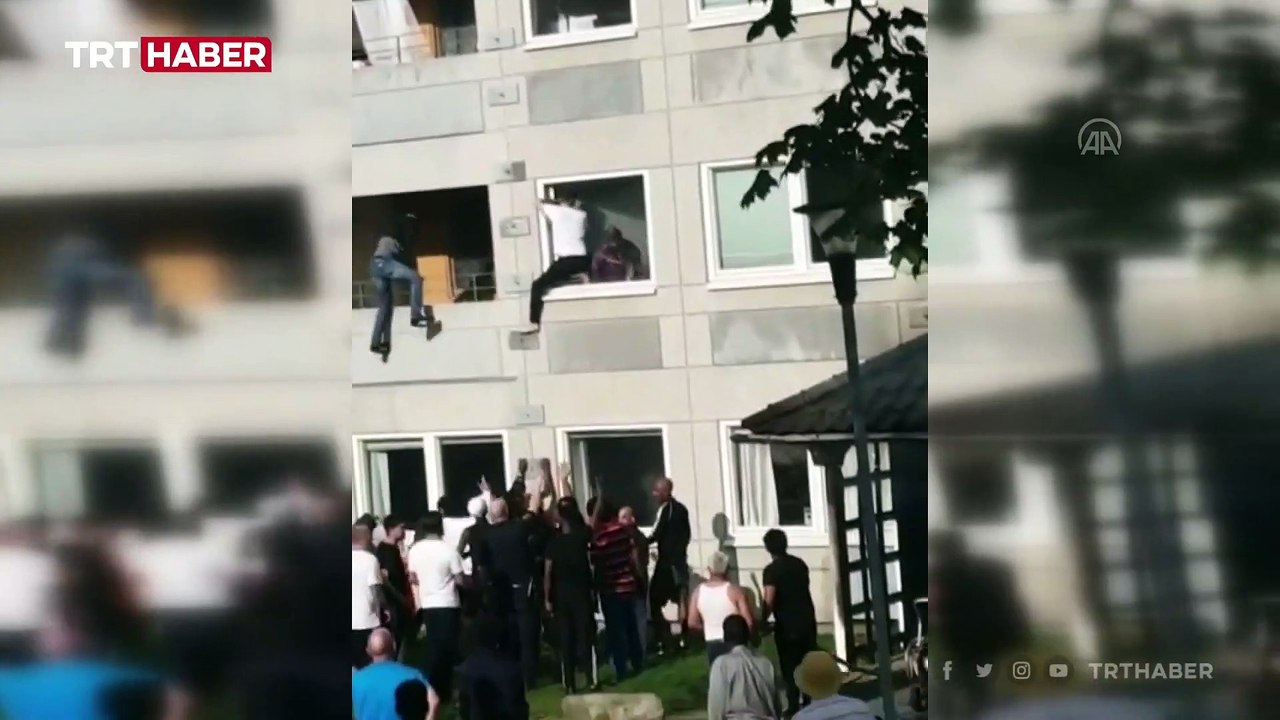 Komşusunu yangından kurtaran Bosnalı genç "kahraman" ilan edildi