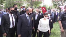 Son dakika haberleri! DİYARBAKIR - KKTC Cumhurbaşkanı Tatar, Kıbrıs gazileriyle bir araya geldi