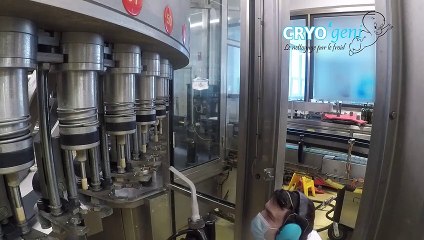  Nettoyage cryogénique d'une machine d'embouteillage, laveuses