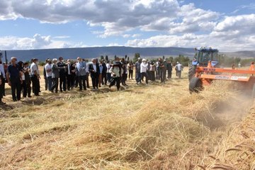 TAGEM'in kuruluşunun 30. yılı etkinlikleri kapsamında "Tarla Günü" düzenlendi