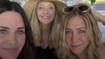 'Friends' Courteney Cox, Lisa Kudrow and Jennifer Aniston Celebrate July 4th