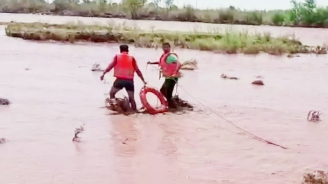 Kathua: 3 women were rescued after rise in river water level