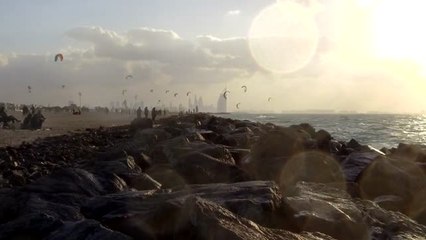 شاهد..يوم على شاطئ جميرا بتقنية الـ"Time Lapse"