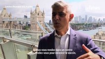 Le maire de Londres encourage les citoyens à se faire vacciner contre des tickets pour la finale de l'Euro