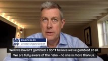 'No gambles' by England amid COVID outbreak - Giles