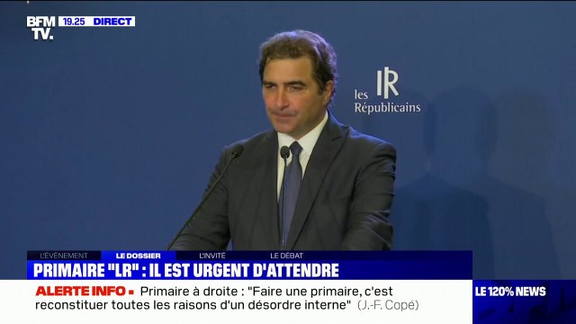 Christian Jacob souhaite que les candidats potentiels pour représenter Les Républicains à la présidentielle se mettent d'accord