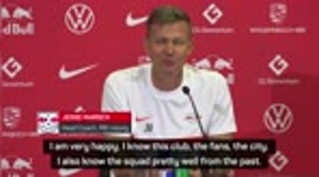RB Leipzig my 'dream' job - Marsch