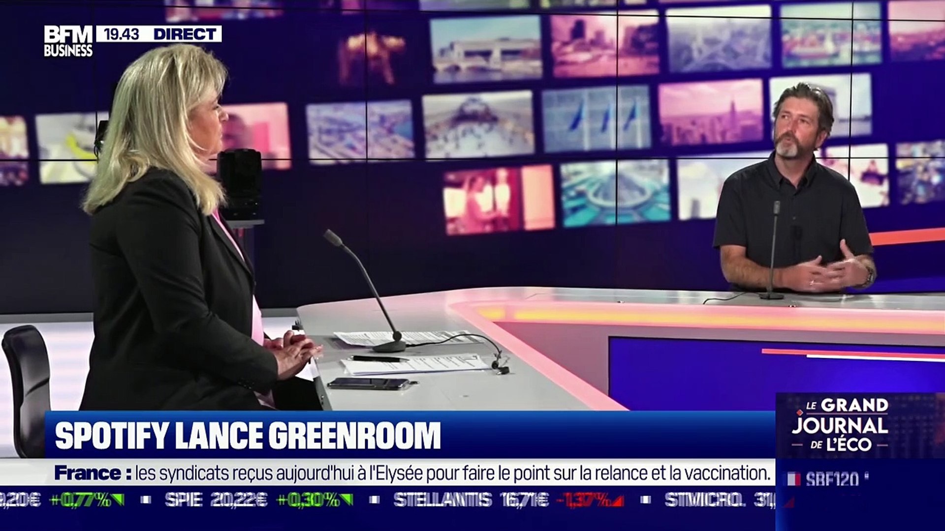 ⁣Antoine Monin (Spotify France & Benelux) : Spotify lance Greenroom - 06/07