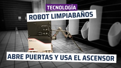 [CH] Robot limpiabaños autónomo para hoteles y oficinas