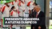 AMLO abandera a los atletas mexicanos previo a los Juegos Olímpicos de Tokio