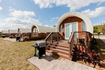 You Can Go Glamping in a Covered Wagon at This Western-Style Florida Ranch