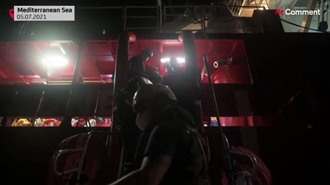 Salvamento no Mediterrâneo