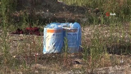 Boş arazide bulunan kutular AFAD ekiplerini harekete geçirdi