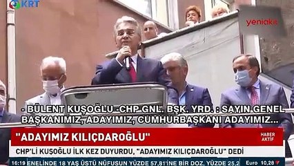 Bülent Kuşoğlu CHP'nin Cumhurbaşkanı adayını açıkladı