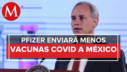 México tendrá dotación limitada de vacunas Pfizer durante tres semanas