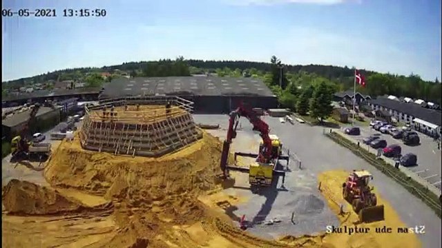 Novo recorde do Guinness para castelos de areia