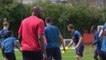Patrick Vieira's first day as Crystal Palace boss