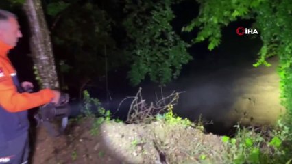 Düzce’de şiddetli yağmur su taşkınlarına neden oldu