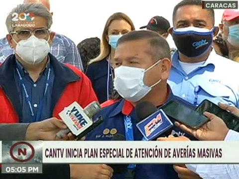 Entérate | CANTV reparará 27 averías masivas para restablecer el servicio a 9 mil suscriptores