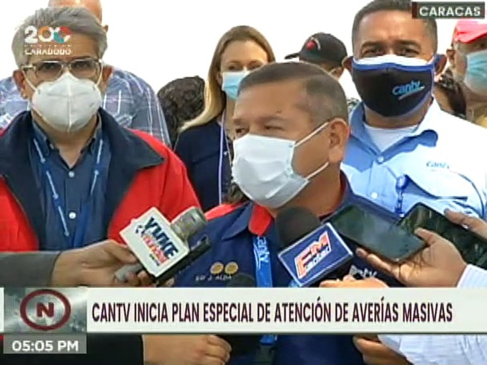 Entérate | CANTV reparará 27 averías masivas para restablecer el servicio a 9 mil suscriptores