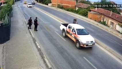 Yunus ekiplerinin karıştığı kaza kamerada