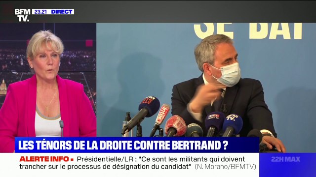 Nadine Morano trouve dommage que Xavier Bertrand soit parti des Républicains et l'appelle à revenir