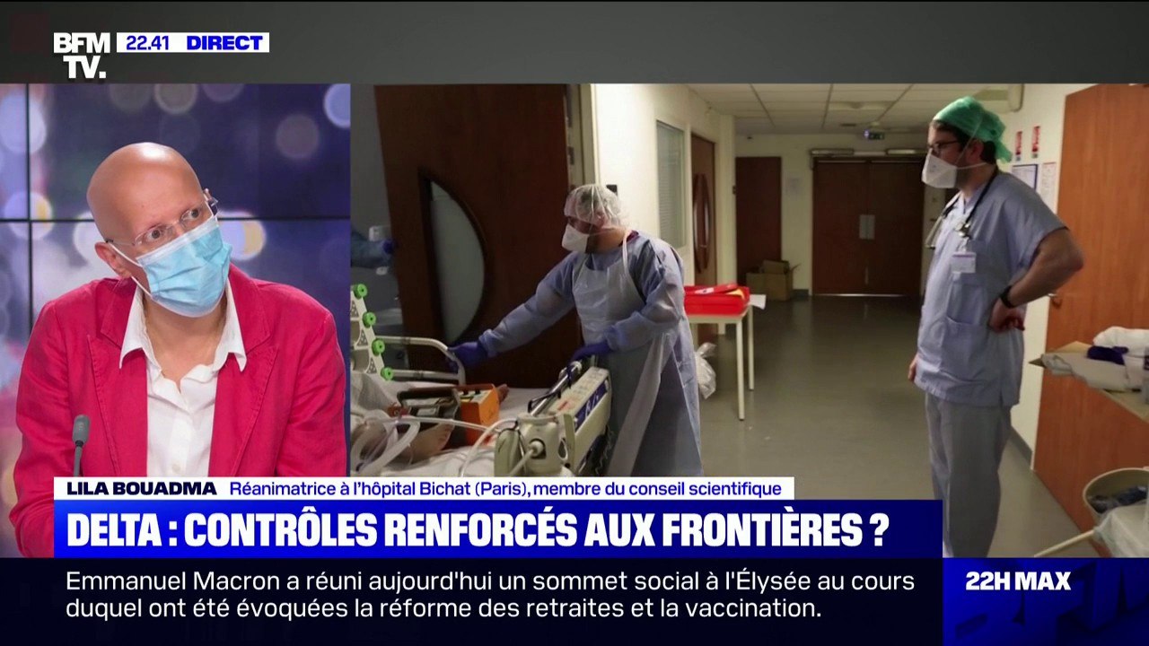 Lila Bouadma (Conseil scientifique) sur le variant Delta: "Avec cette souche extrêmement contagieuse, on sera soit malade, soit vacciné"
