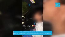 Tras perder su licencia de conducir  Matías Defederico durísimo contra Cinthia Fernández