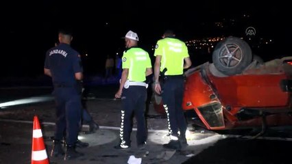 Son dakika haber... Ödemiş'te trafik kazası: 11 yaralı
