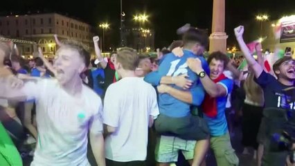 Demies - Les supporters italiens en liesse à Rome