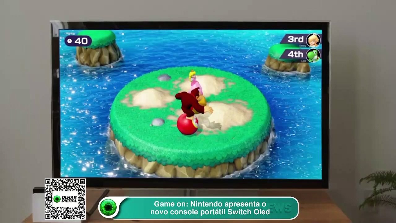 Game on- Nintendo apresenta o novo console port...