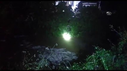 Kocaali ilçesinde sağanak nedeniyle dereler taştı