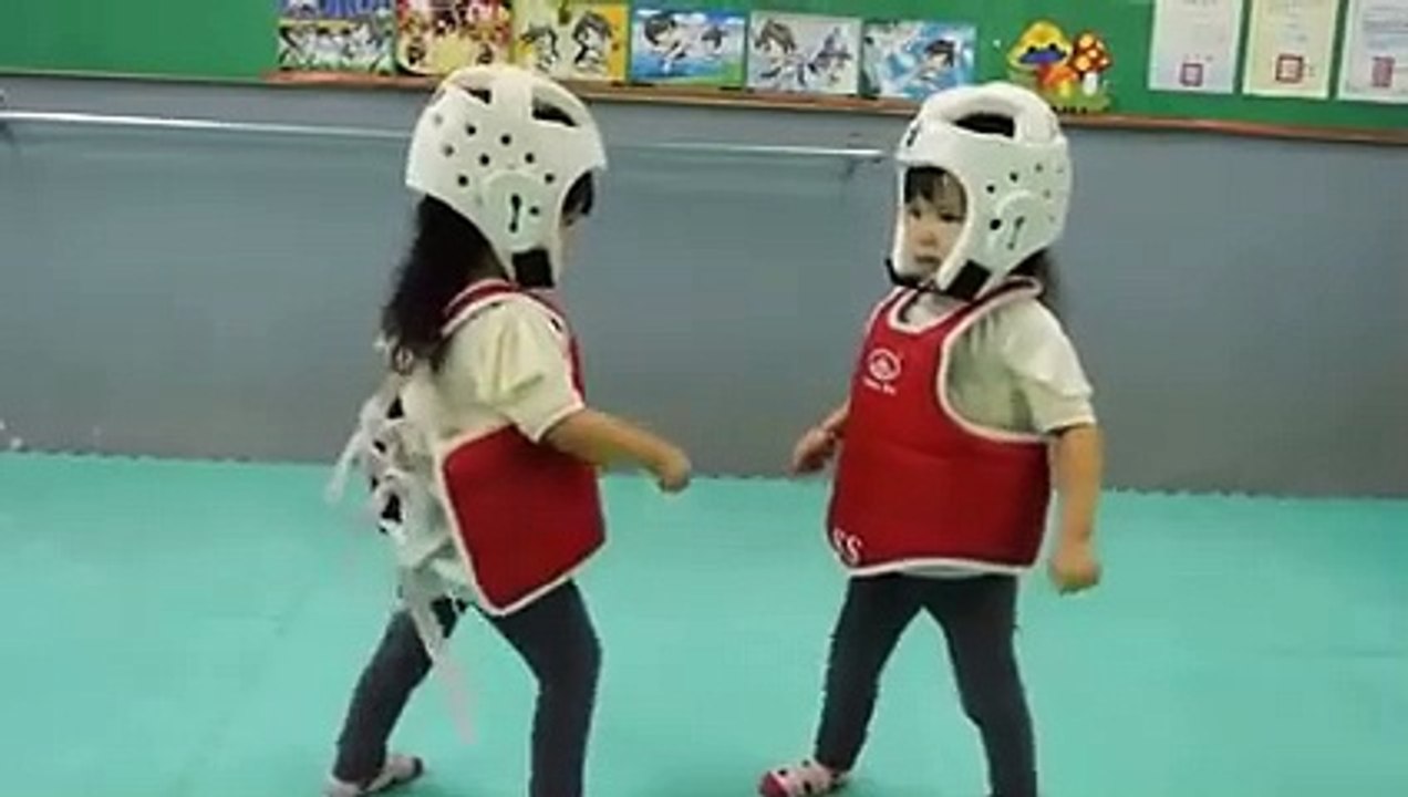 Dünyanın en sevimli tekvando müsabakası