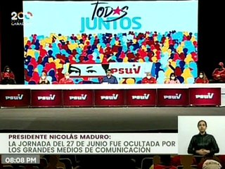 Pdte. Maduro: Las UBCH deben elevar la capacidad de comunicación para ganar la batalla en RRSS