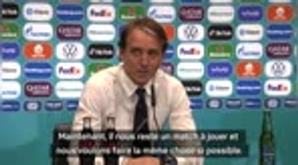 Demies - Mancini : "Il nous reste un match à jouer"