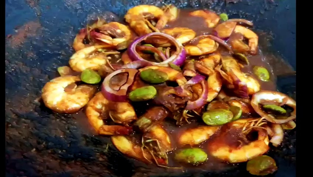 Sambal Tumis Udang Petai