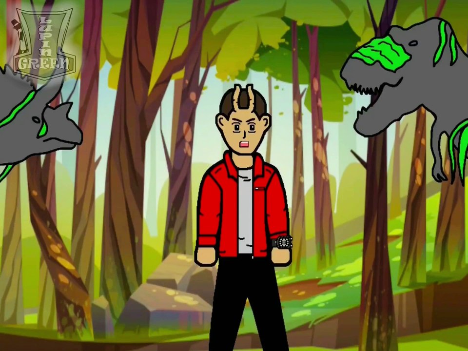 Dino Fury Red Animated Morph