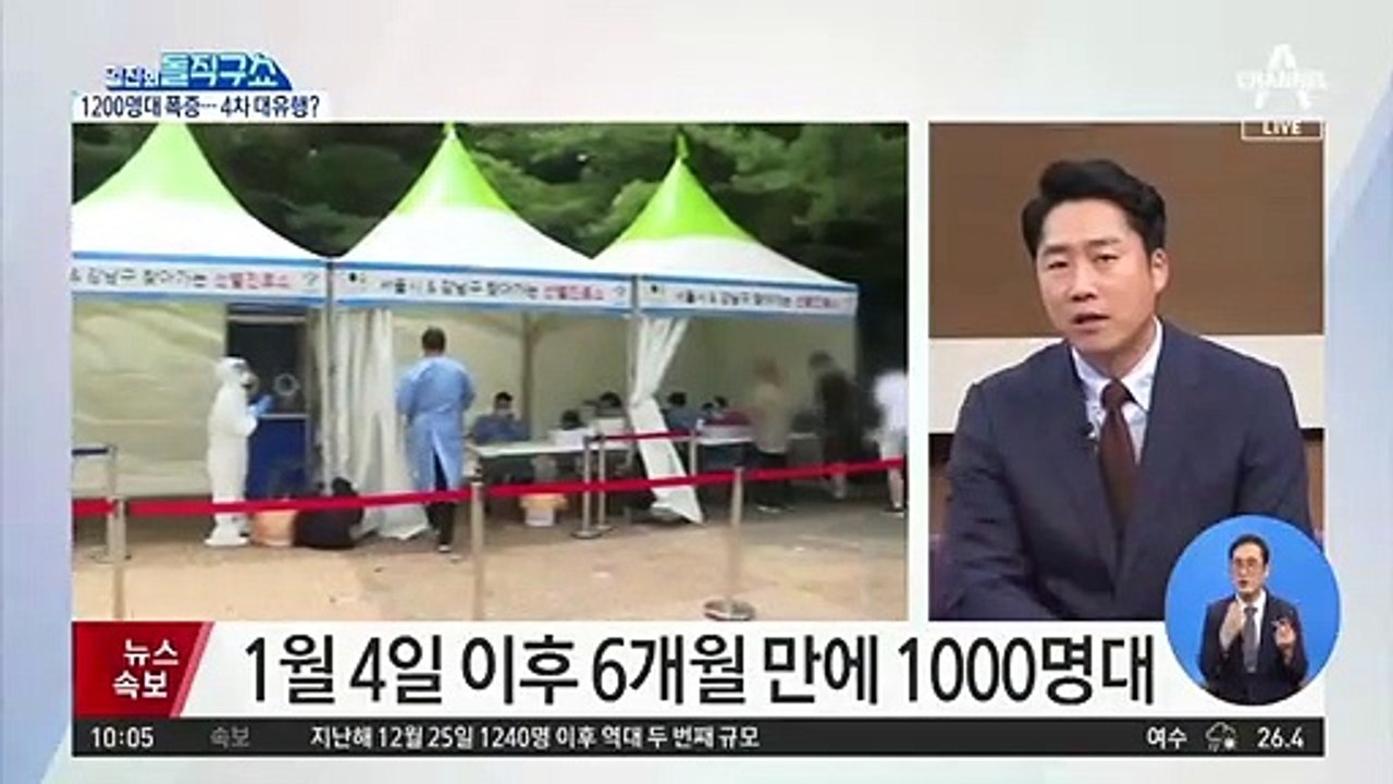 [핫플]6개월 만에 코로나19 확진자 1000명대…‘4차 대유행’ 위기
