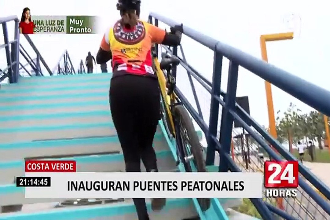 Costa Verde: más de 149 mil vecinos serán beneficiados tras entrega de puentes peatonales