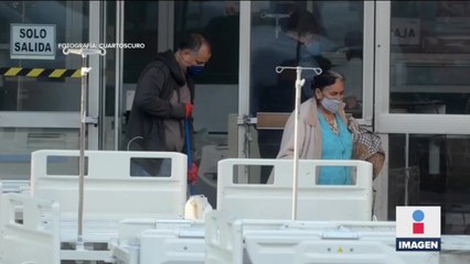 Familiares no saben donde quedaron sus enfermos tras inundación en Hospital de Atizapán