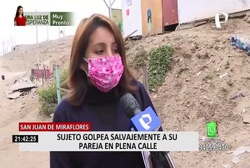 SJM: más de 20 denuncias por diversos delitos registra sujeto que agredió a su expareja