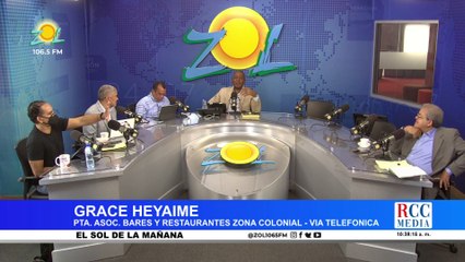 Download Video: Grace Heyaime Pta. Asoc. Bares y Restaurantes Zona Colonial comenta el horario del toque de queda