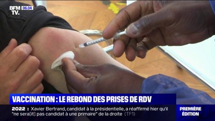 Vaccination: la prise de rendez-vous pour la première dose est en hausse de 40%