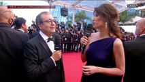 Laurie Cholewa adresse un tendre message à Laurent Weil en direct sur Canal , pour la montée des marches du Festival de Cannes