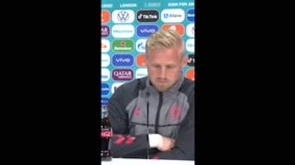 Has it ever been home? Schmeichel gets stuck into that England phrase