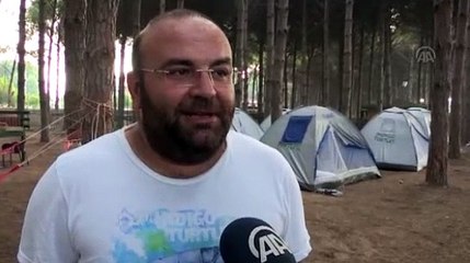 Carettaların kumdan denize yolculuğu başladı