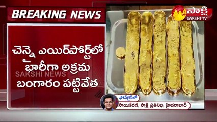 చెన్నై ఎయిర్‌పోర్టులో భారీగా అక్రమ బంగారం పట్టివేత