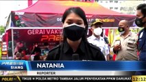 Live Report Gerai Vaksin Keliling Presisi Polres Metro Jakarta Pusat