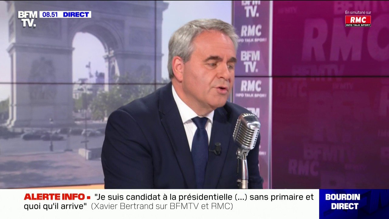 Xavier Bertrand sur la vaccination : "Il faut expliquer et convaincre plutôt que contraindre"